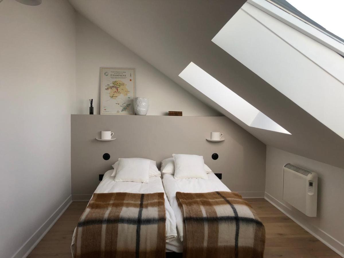 Ferienwohnung Sublime Duplex Champenois Avec Vue Sur Les Vignes Épernay Exterior foto